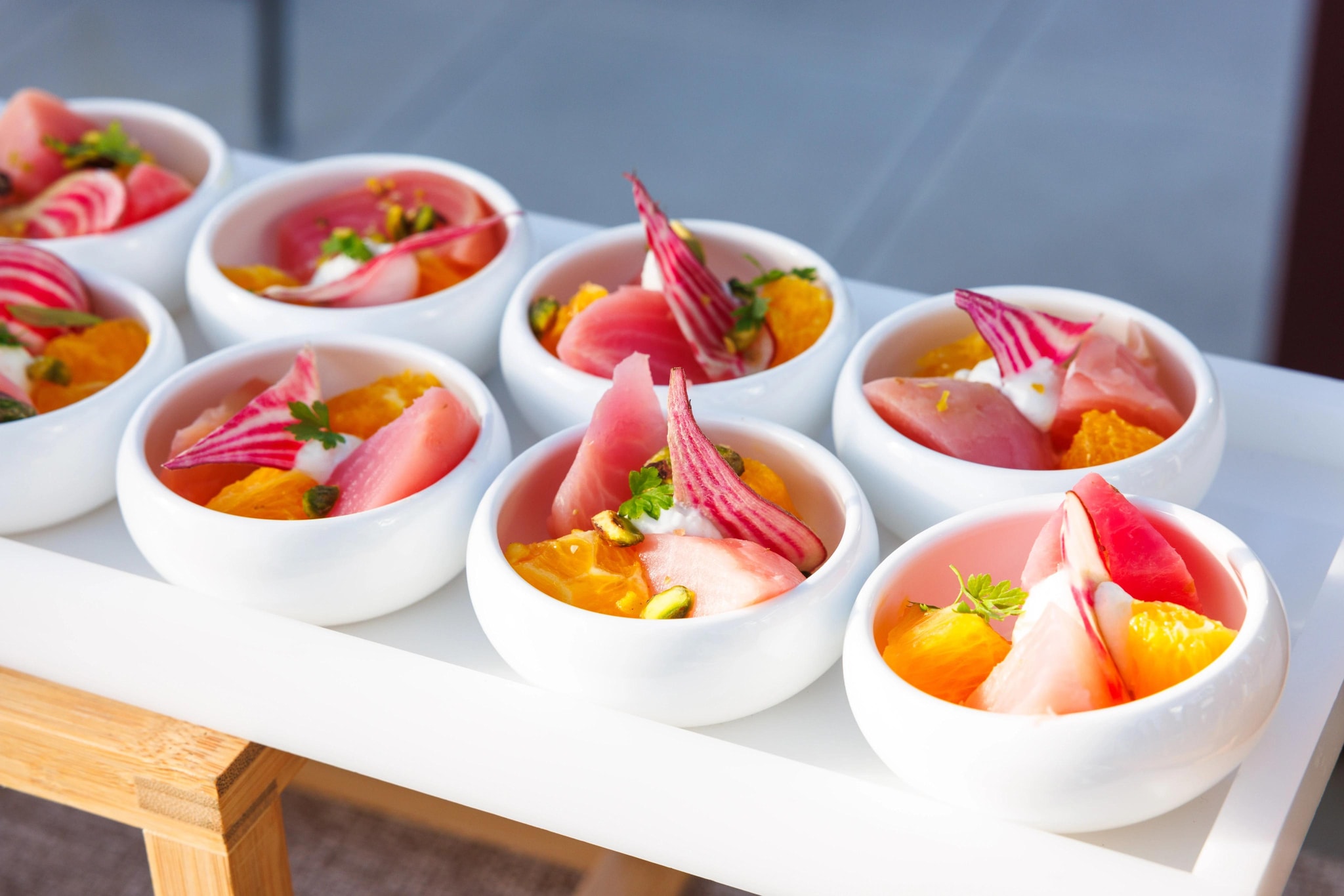 Detailed food image by Cultivated, the in-house catering team.